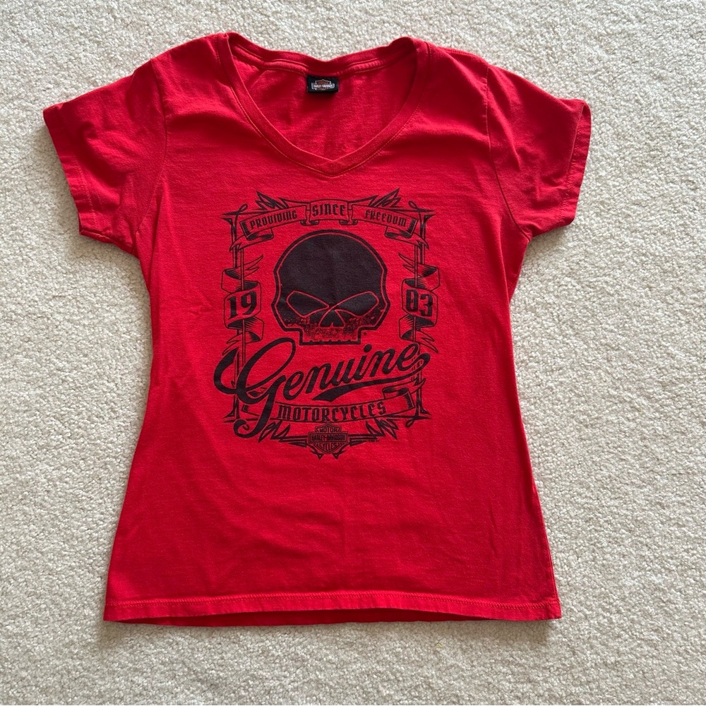 Women’s Harley Davidson Portland, Oregon t-shirt size small